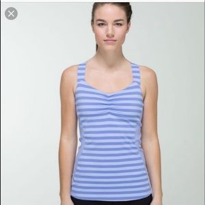 Lululemon core kicker tank . Periwinkle Size 8